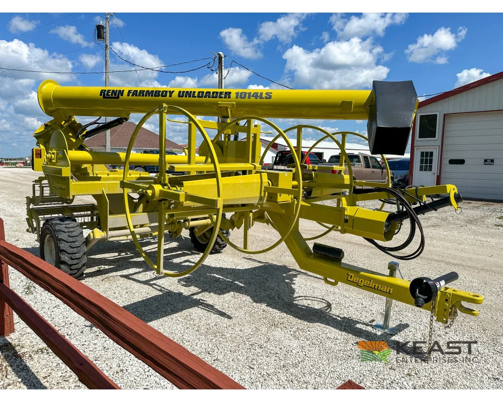 Degelman Renn 1014LS Grain Bag Unloader Hydraulic Bag Collection 9’ & 10’ Bags Grain Bag Unloaders