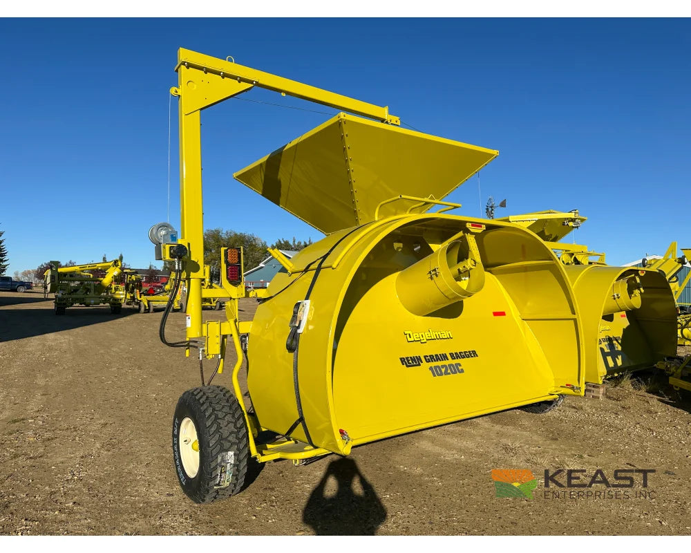Renn RGB 1020C 10’ Grain Bagger - 20’’ Auger 8’X8’ Hopper Bag Winch Grain Baggers