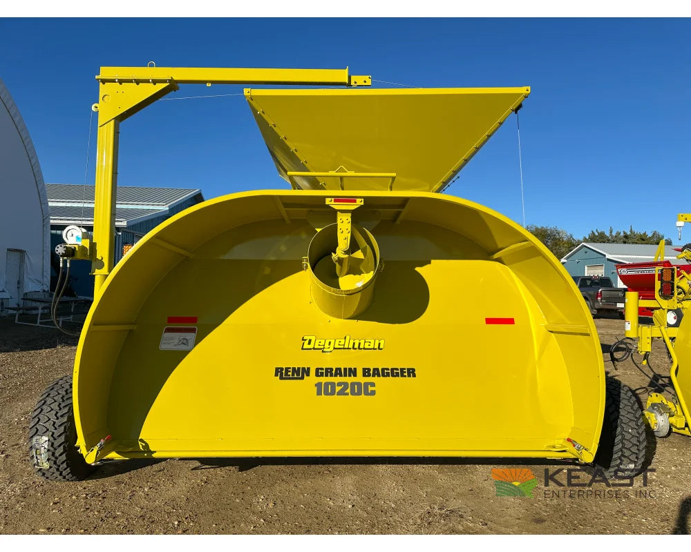 Renn RGB 1020C 10’ Grain Bagger - 20’’ Auger 8’X8’ Hopper Bag Winch Grain Baggers