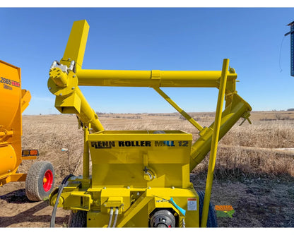 Degelman Renn RMC12 PTO Roller Mill 16’’ Rolls Discharge & Feed Augers Roller Mills