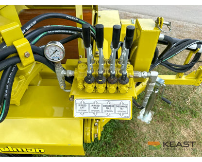 Degelman Renn RMC24 Roller Mill 16’’x24’’ Rolls Folding Feed Auger Discharge Auger Roller Mills