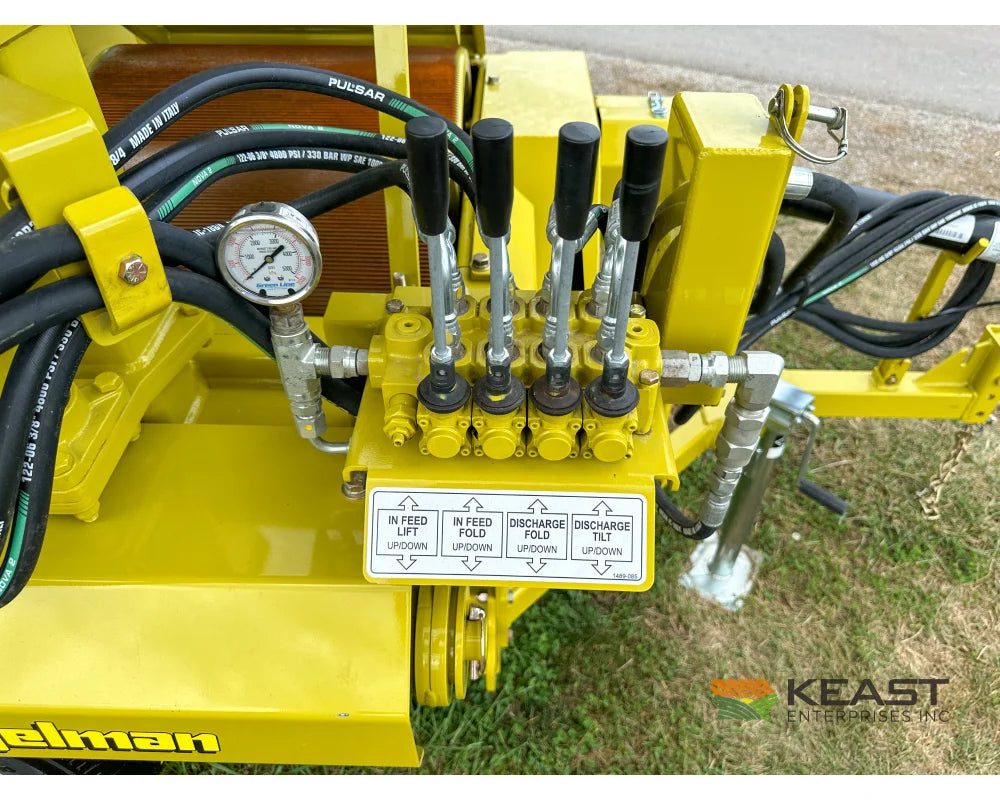 Degelman Renn RMC24 Roller Mill 16’’x24’’ Rolls Folding Feed Auger Discharge Auger Roller Mills