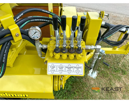 Degelman Renn RMC24 Roller Mill 16’’x24’’ Rolls Folding Feed Auger Discharge Auger Roller Mills