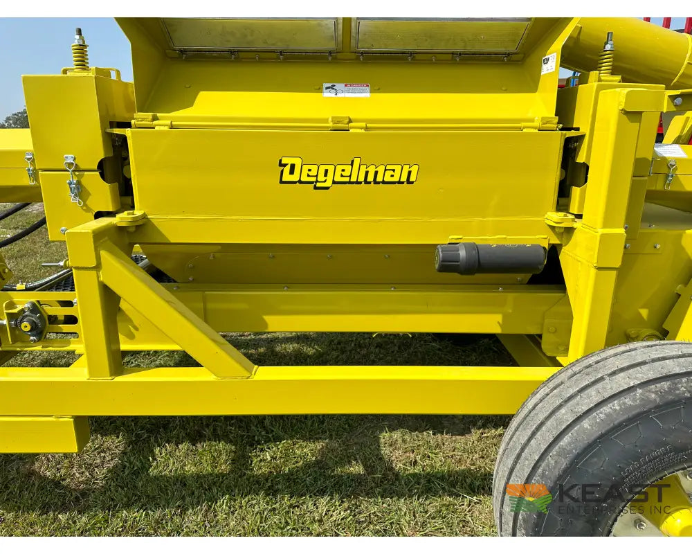 Degelman Renn RMC48 Roller Mill - PTO Drive Conveyor Discharge 16’’ x 48’’ Cast Rolls Roller Mills