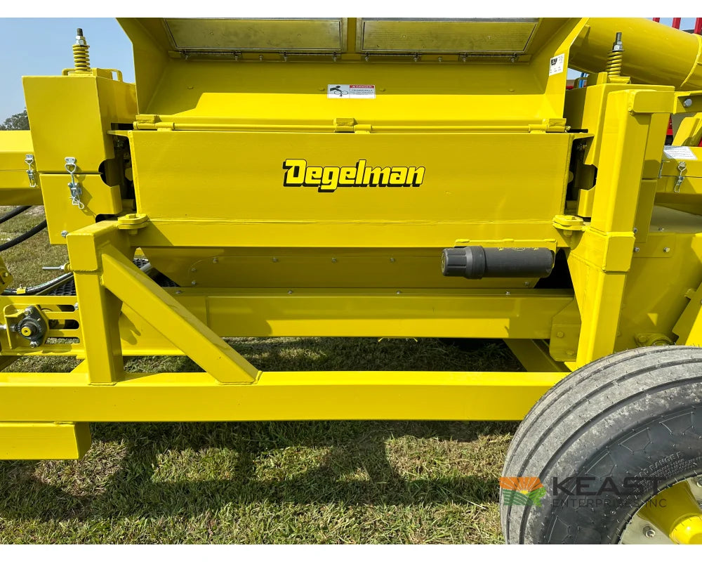 Degelman Renn RMC48 Roller Mill - PTO Drive Conveyor Discharge 16’’ x 48’’ Cast Rolls Roller Mills