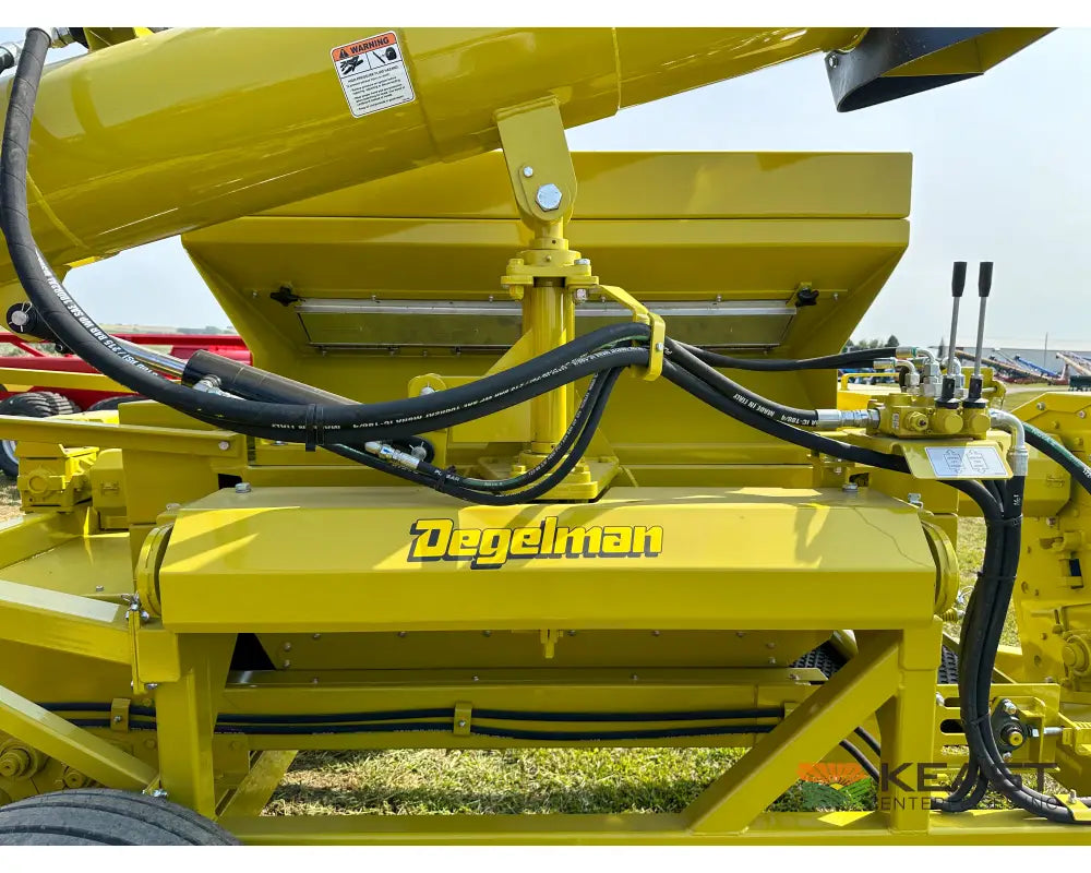 Degelman Renn RMC48 Roller Mill - PTO Drive Conveyor Discharge 16’’ x 48’’ Cast Rolls Roller Mills