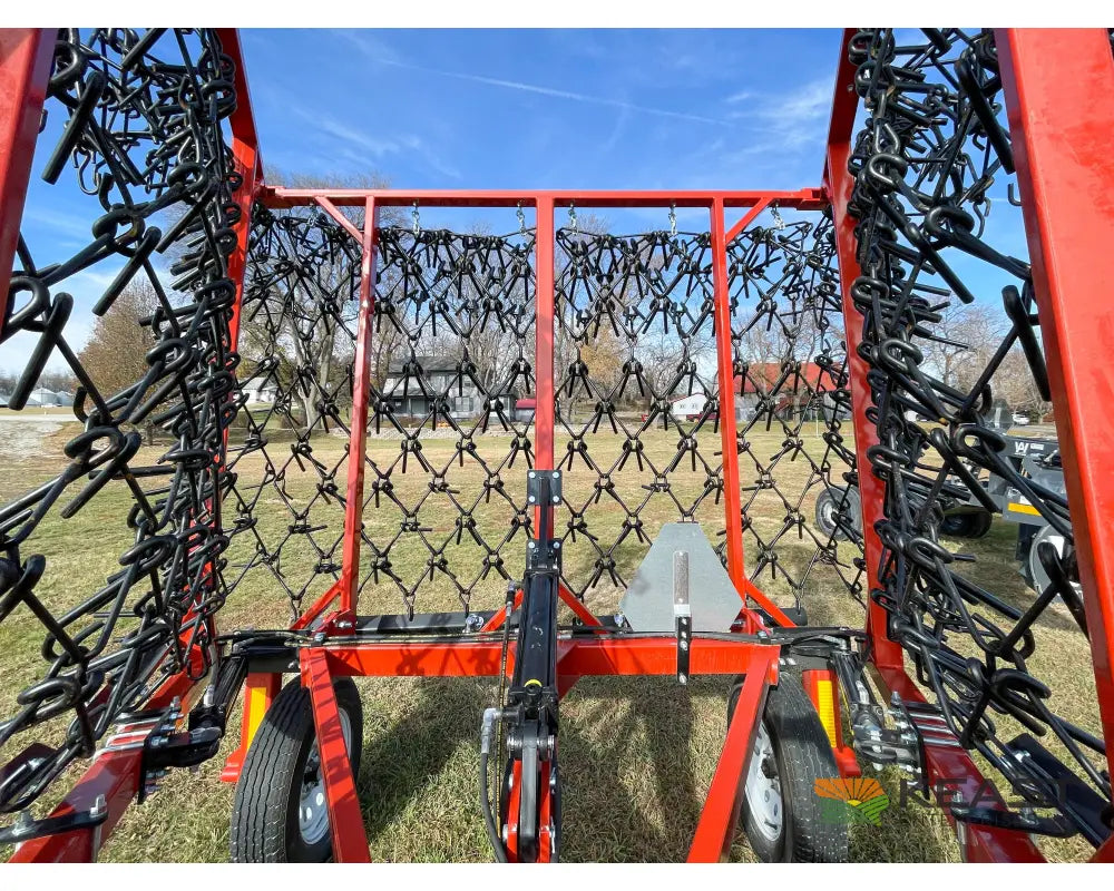 Delta Harrows 24’ Field Harrow - Hydraulic Lift Hydraulic Fold Combo 1/2’’ & 5/8’’ Tines Harrows
