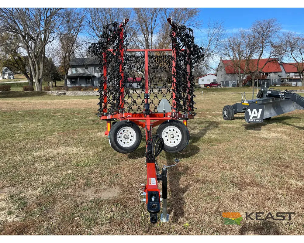 Delta Harrows 24’ Field Harrow - Hydraulic Lift Hydraulic Fold Combo 1/2’’ & 5/8’’ Tines Harrows