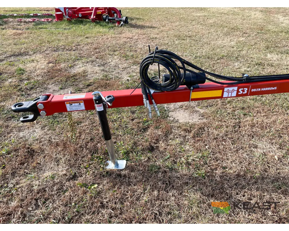Delta Harrows 24’ Field Harrow - Hydraulic Lift Hydraulic Fold Combo 1/2’’ & 5/8’’ Tines Harrows