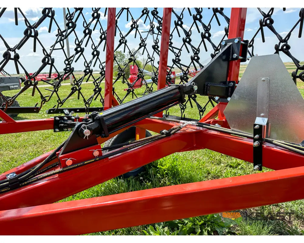 Delta Harrows 28’ Field Harrow - Hydraulic Lift Hydraulic Fold Combo 1/2’’ & 5/8’’ Tines Harrows