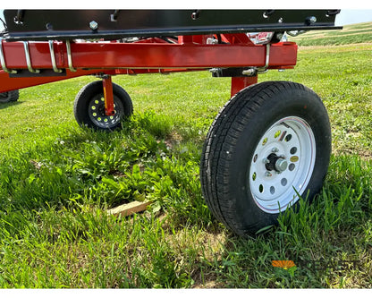 Delta Harrows 28’ Field Harrow - Hydraulic Lift Hydraulic Fold Combo 1/2’’ & 5/8’’ Tines Harrows