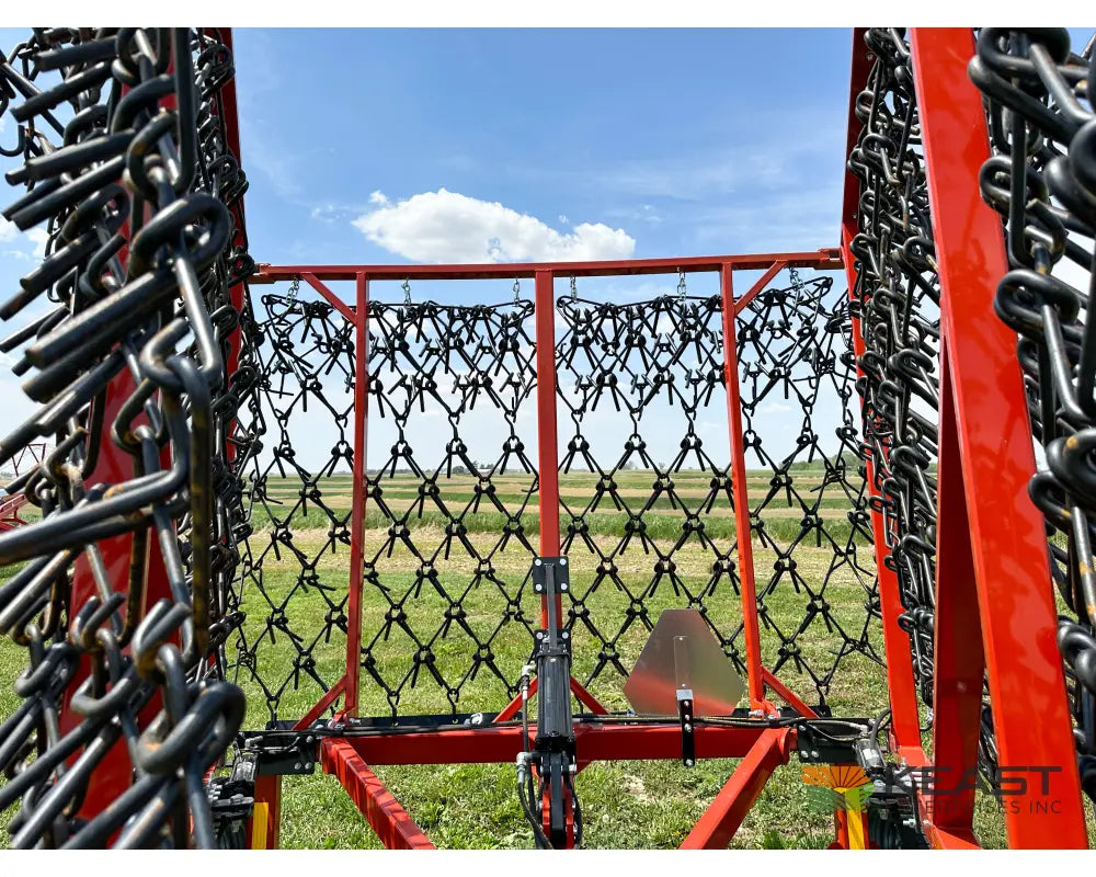 Delta Harrows 28’ Field Harrow - Hydraulic Lift Hydraulic Fold Combo 1/2’’ & 5/8’’ Tines Harrows