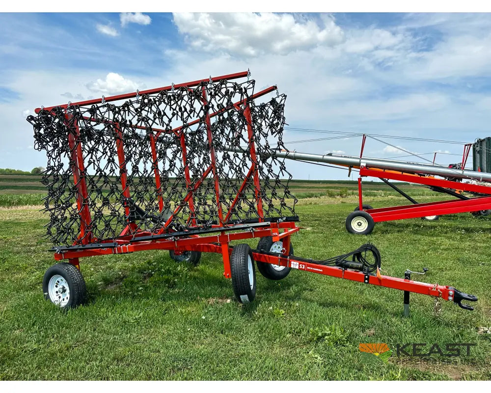 Delta Harrows 28’ Field Harrow - Hydraulic Lift Hydraulic Fold Combo 1/2’’ & 5/8’’ Tines Harrows