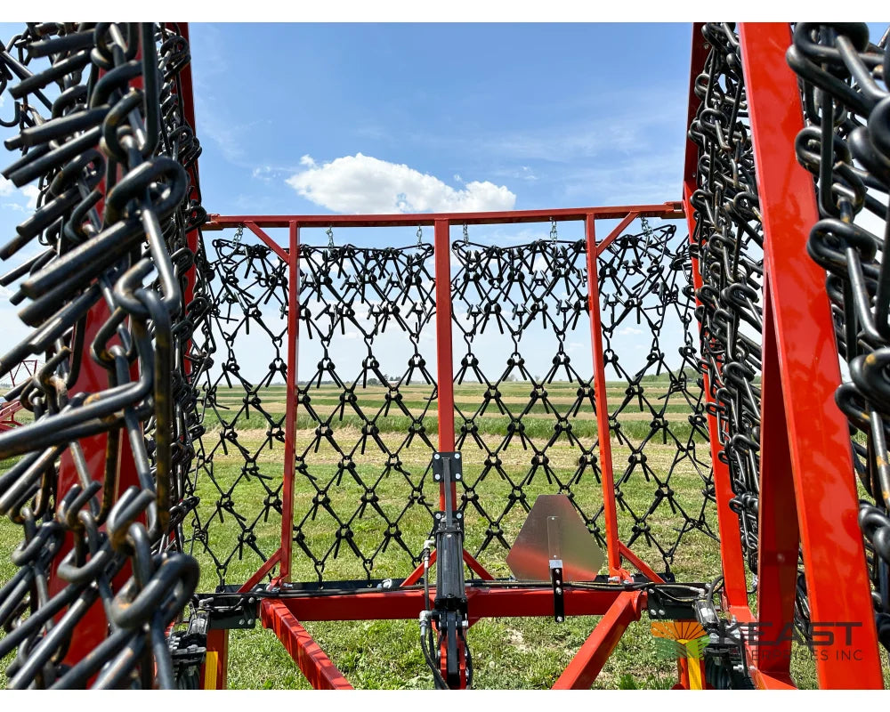 Delta Harrows 28’ Field Harrow - Hydraulic Lift Hydraulic Fold Combo 1/2’’ & 5/8’’ Tines Harrows