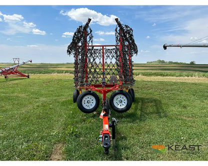 Delta Harrows 28’ Field Harrow - Hydraulic Lift Hydraulic Fold Combo 1/2’’ & 5/8’’ Tines Harrows