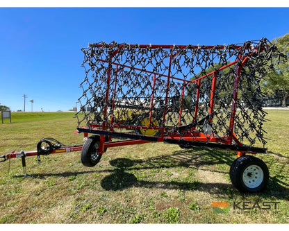 Delta Harrows 32’ Field Harrow Hydraulic Lift Hydraulic Fold Combo 1/2’’ & 5/8’’ Tines Harrows