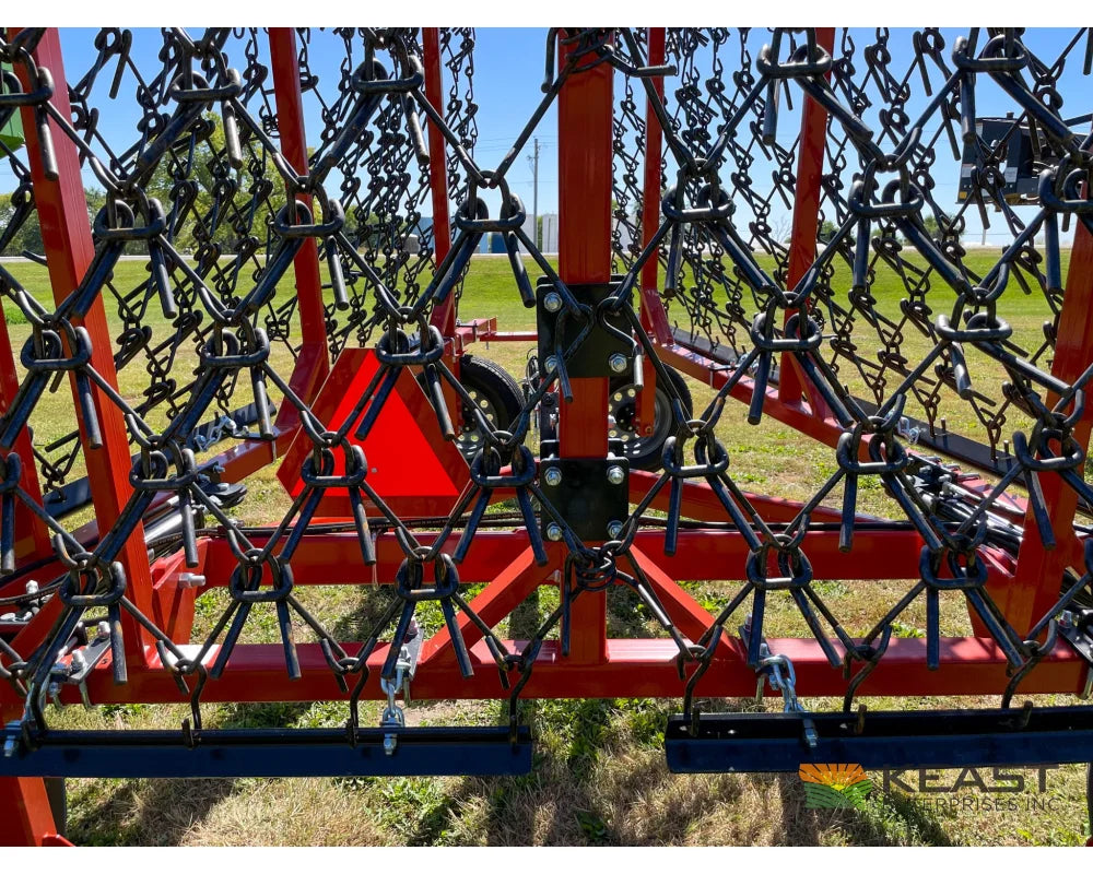 Delta Harrows 32’ Field Harrow Hydraulic Lift Hydraulic Fold Combo 1/2’’ & 5/8’’ Tines Harrows