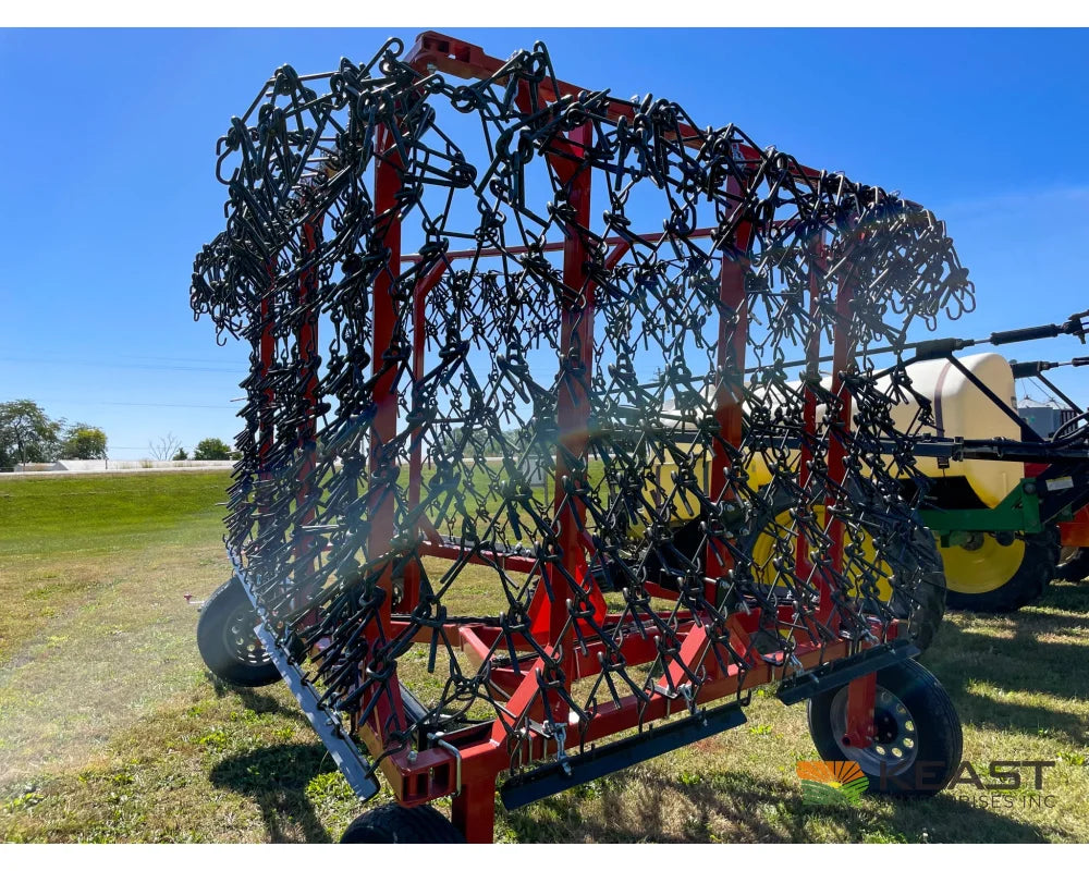Delta Harrows 32’ Field Harrow Hydraulic Lift Hydraulic Fold Combo 1/2’’ & 5/8’’ Tines Harrows