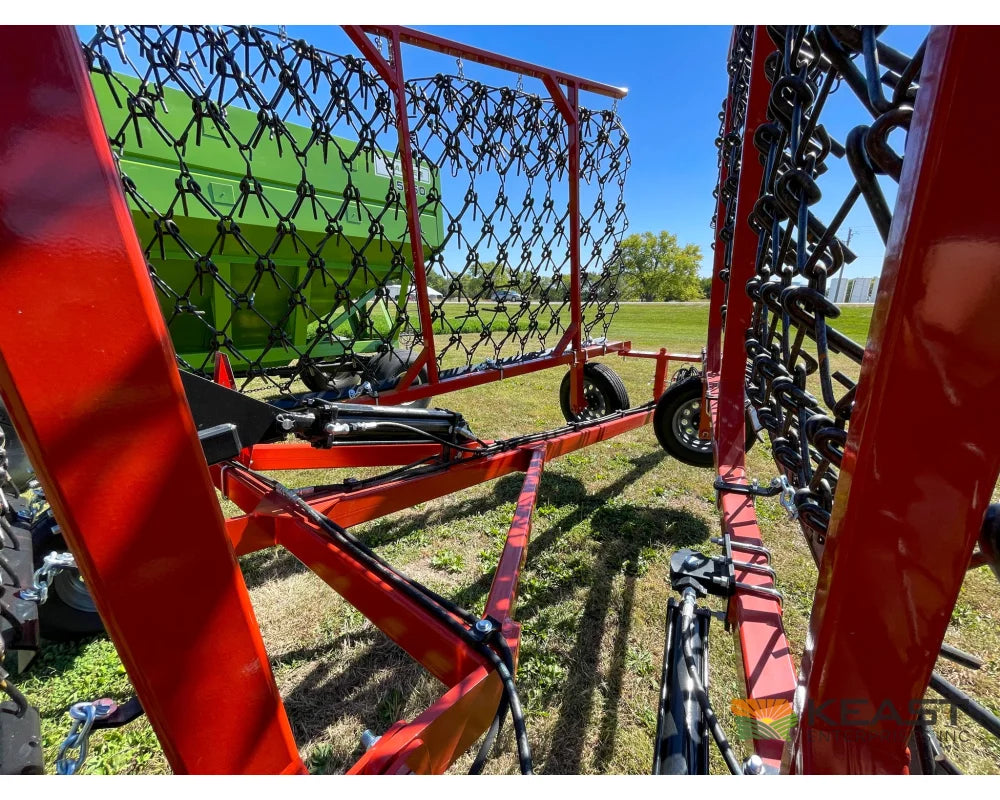 Delta Harrows 32’ Field Harrow Hydraulic Lift Hydraulic Fold Combo 1/2’’ & 5/8’’ Tines Harrows