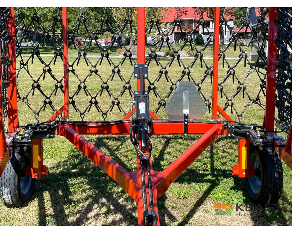 Delta Harrows 32’ Field Harrow Hydraulic Lift Hydraulic Fold Combo 1/2’’ & 5/8’’ Tines Harrows