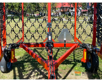 Delta Harrows 32’ Field Harrow Hydraulic Lift Hydraulic Fold Combo 1/2’’ & 5/8’’ Tines Harrows