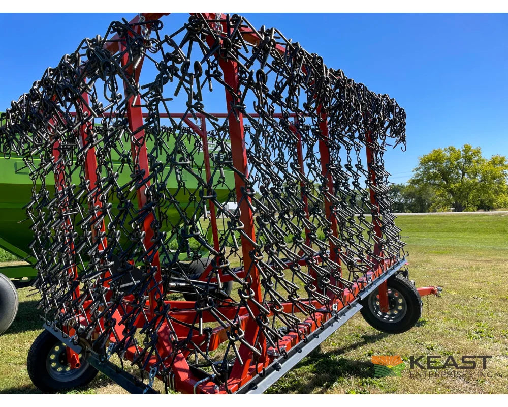 Delta Harrows 32’ Field Harrow Hydraulic Lift Hydraulic Fold Combo 1/2’’ & 5/8’’ Tines Harrows