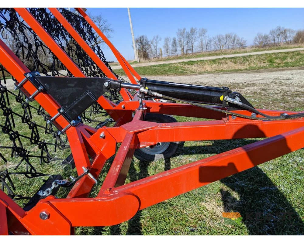 Delta Harrows 36’ Field Harrow Hydraulic Lift Hydraulic Fold Combo 1/2’’ & 5/8’’ Tines Harrows