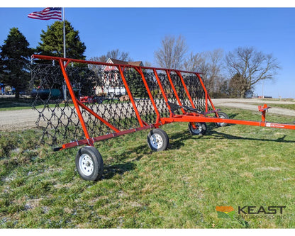 Delta Harrows 36’ Field Harrow Hydraulic Lift Hydraulic Fold Combo 1/2’’ & 5/8’’ Tines Harrows