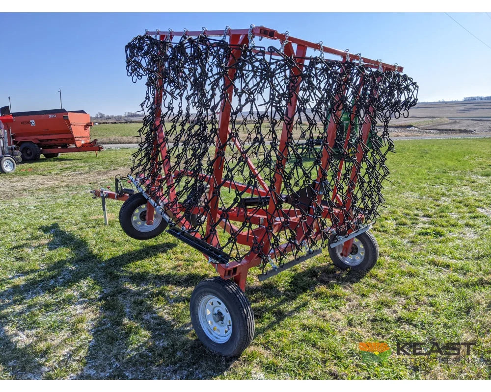 Delta Harrows 36’ Field Harrow Hydraulic Lift Hydraulic Fold Combo 1/2’’ & 5/8’’ Tines Harrows