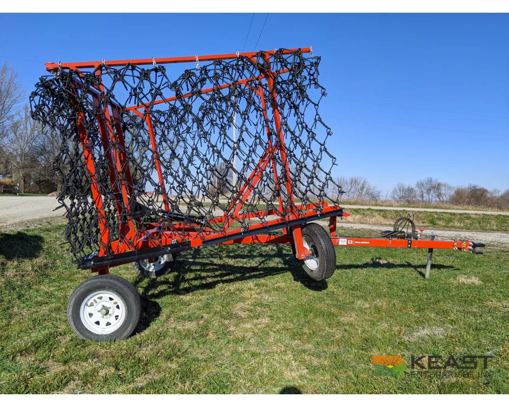 Delta Harrows 42’ Field Harrow Hydraulic Lift Hydraulic Fold Combo 1/2’’ & 5/8’’ Tines Harrows