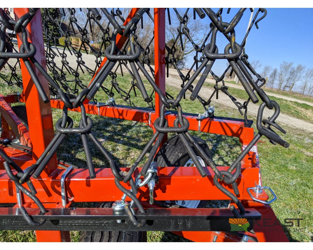Delta Harrows 42’ Field Harrow Hydraulic Lift Hydraulic Fold Combo 1/2’’ & 5/8’’ Tines Harrows