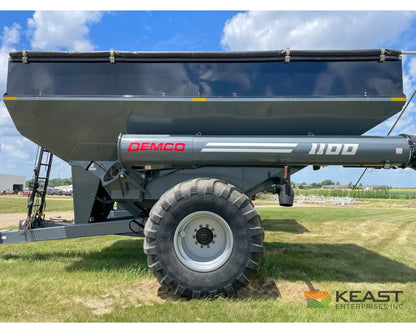 Demco 1100 Grain Cart - 1,100 Bushel Capacity Scales Roll Tarp 1050 Tires Grain Carts