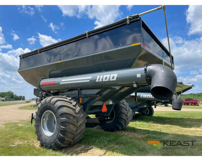 Demco 1100 Grain Cart - 1,100 Bushel Capacity Scales Roll Tarp 1050 Tires Grain Carts