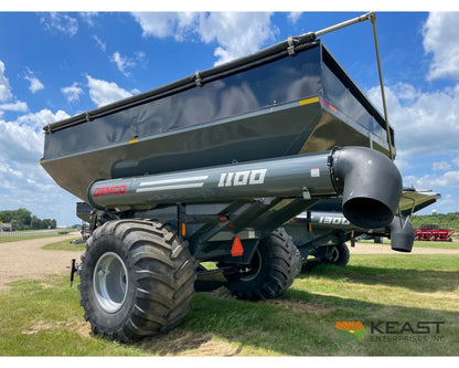 Demco 1100 Grain Cart - 1,100 Bushel Capacity Scales Roll Tarp 1050 Tires Grain Carts