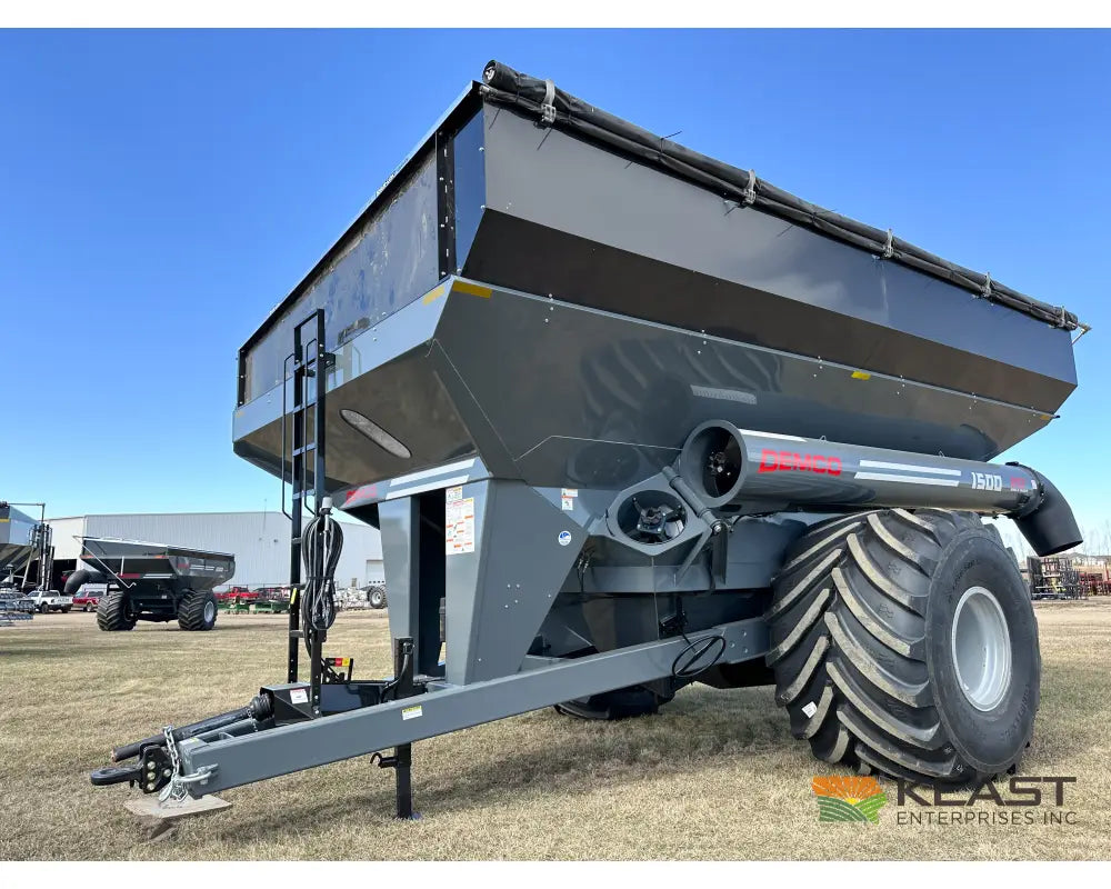 Demco 1500 Grain Cart 1,500 Bushel Capacity Roll Tarp 1250 Tires Grain Carts