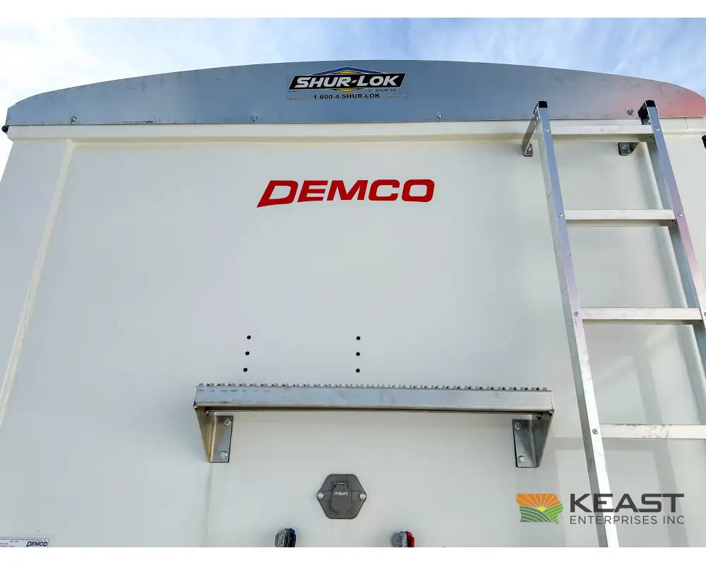 Demco 24’ Hopper Bottom Grain Trailer - 740 Bushel Heaped Capacity Roll Tarp Grain Trailers
