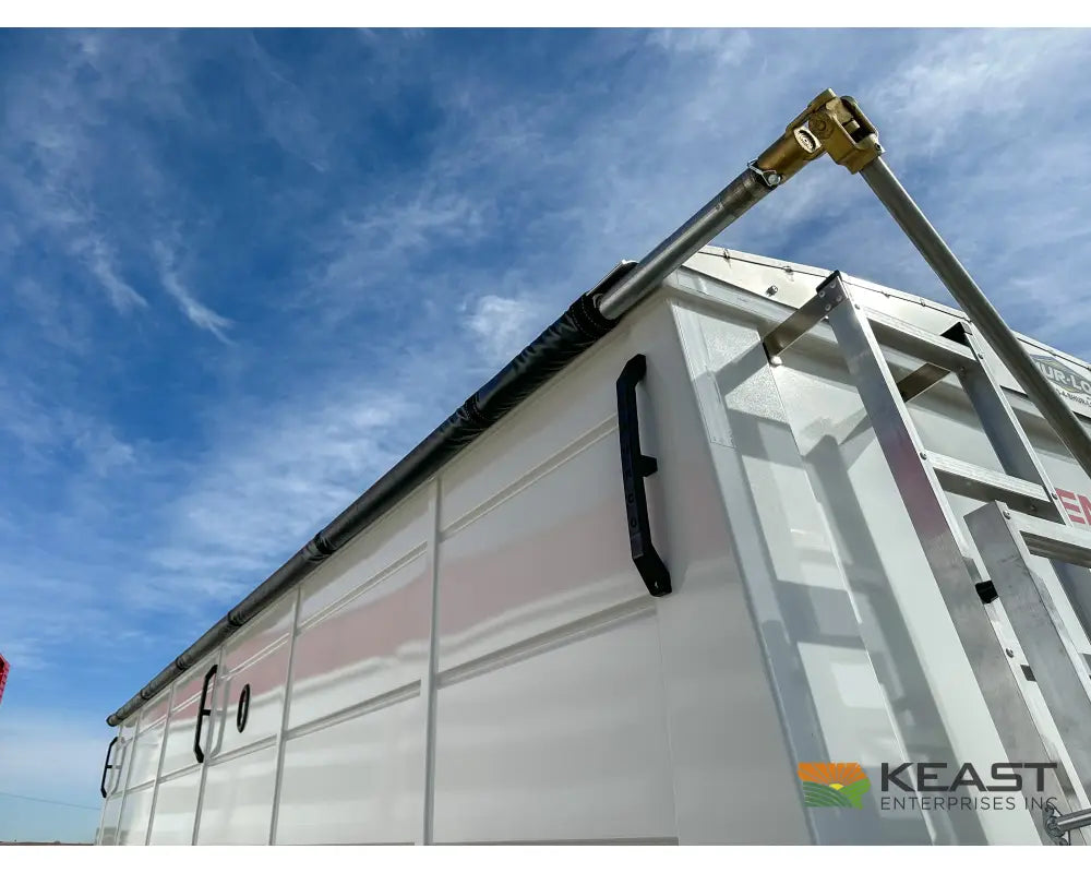 Demco 24’ Hopper Bottom Grain Trailer - 740 Bushel Heaped Capacity Roll Tarp Grain Trailers