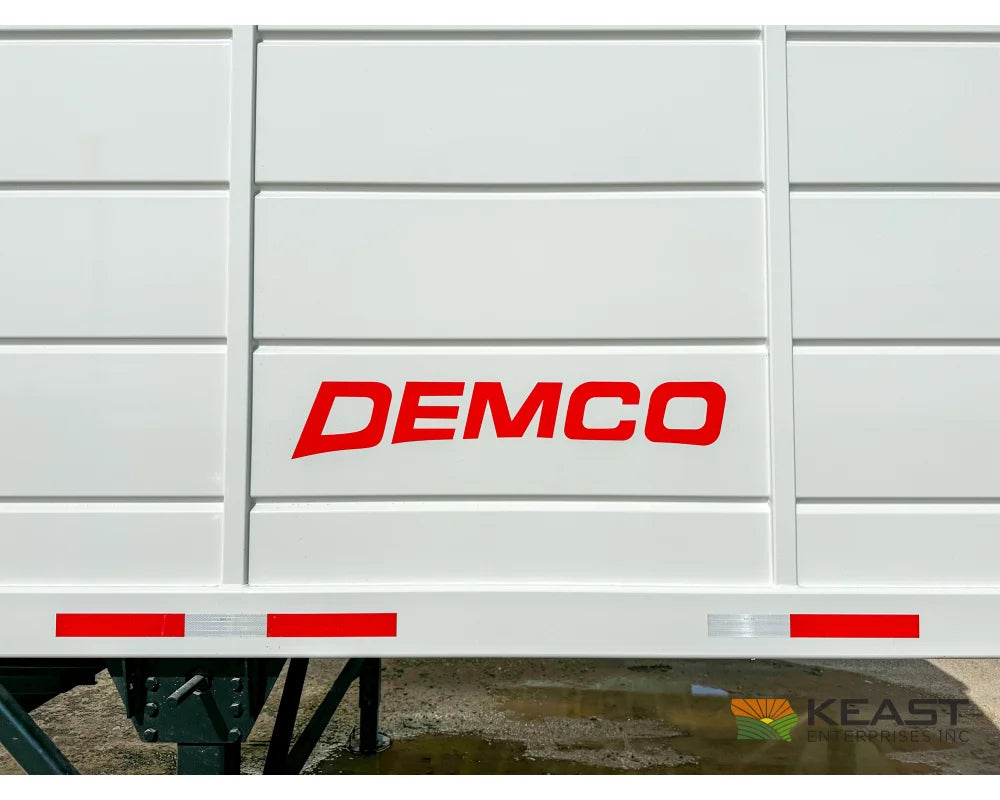 Demco 24’ Hopper Bottom Grain Trailer - 740 Bushel Heaped Capacity Roll Tarp Grain Trailers