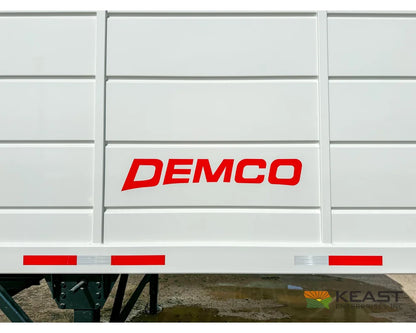 Demco 24’ Hopper Bottom Grain Trailer - 740 Bushel Heaped Capacity Roll Tarp Grain Trailers