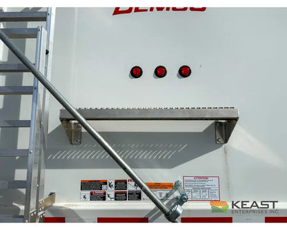 Demco 24’ Hopper Bottom Grain Trailer - 740 Bushel Heaped Capacity Roll Tarp Grain Trailers