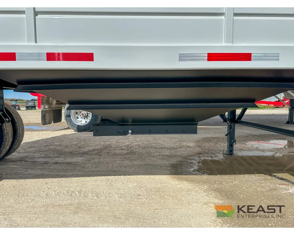 Demco 24’ Hopper Bottom Grain Trailer - 740 Bushel Heaped Capacity Roll Tarp Grain Trailers
