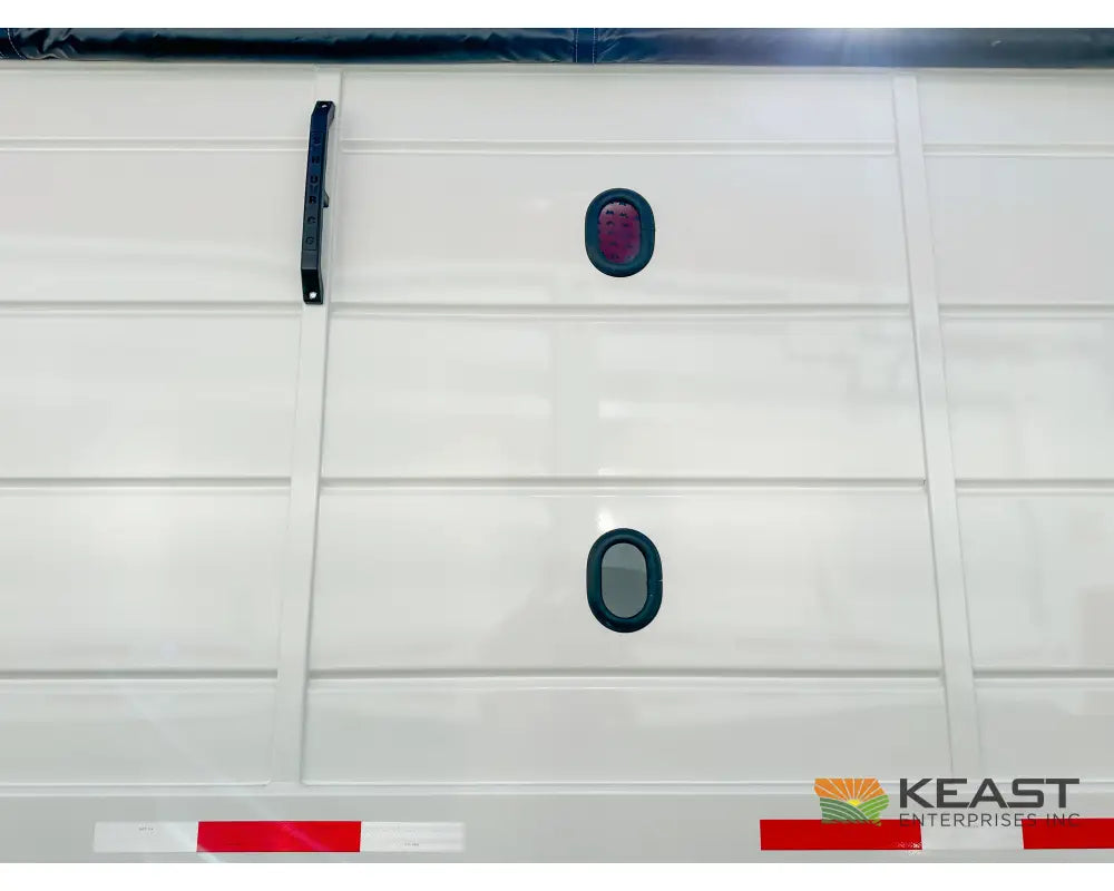 Demco 24’ Hopper Bottom Grain Trailer - 740 Bushel Heaped Capacity Roll Tarp Grain Trailers