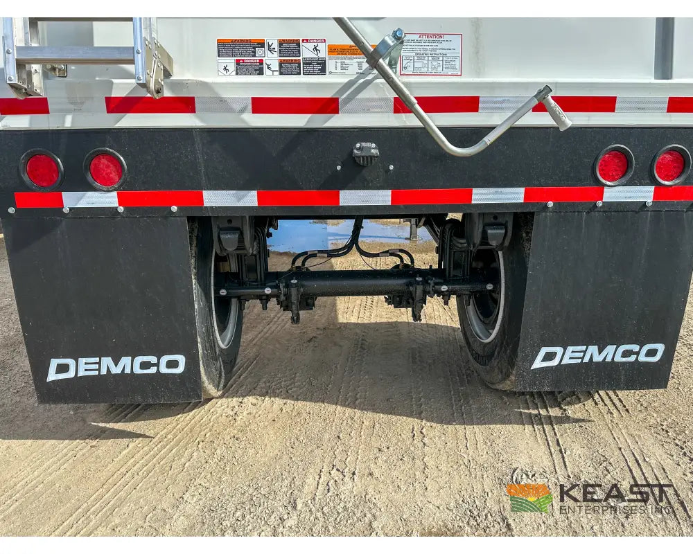 Demco 24’ Hopper Bottom Grain Trailer - 740 Bushel Heaped Capacity Roll Tarp Grain Trailers