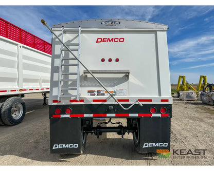 Demco 24’ Hopper Bottom Grain Trailer - 740 Bushel Heaped Capacity Roll Tarp Grain Trailers