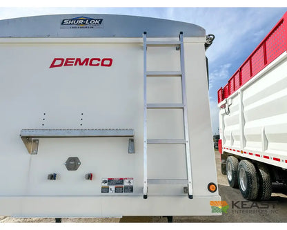Demco 24’ Hopper Bottom Grain Trailer - 740 Bushel Heaped Capacity Roll Tarp Grain Trailers