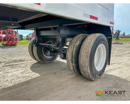 Demco 24’ Hopper Bottom Grain Trailer - 740 Bushel Heaped Capacity Roll Tarp Grain Trailers