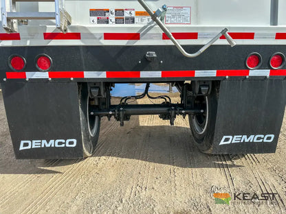 Demco 24’ Hopper Bottom Grain Trailer - 740 Bushel Heaped Capacity Roll Tarp Grain Trailers