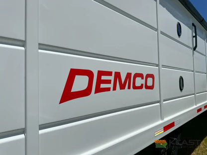 Demco 36’ Hopper Bottom Grain Trailer - 1,020 Bushel Heaped Capacity Roll Tarp Grain Trailers