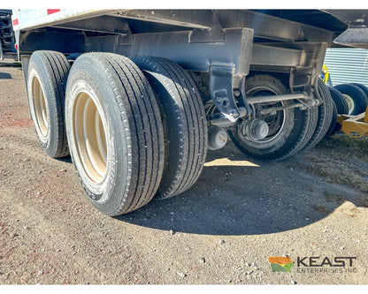 Demco 40’ Hopper Bottom Grain Trailer - 1,130 Bushel Heaped Capacity Roll Tarp Grain Trailers