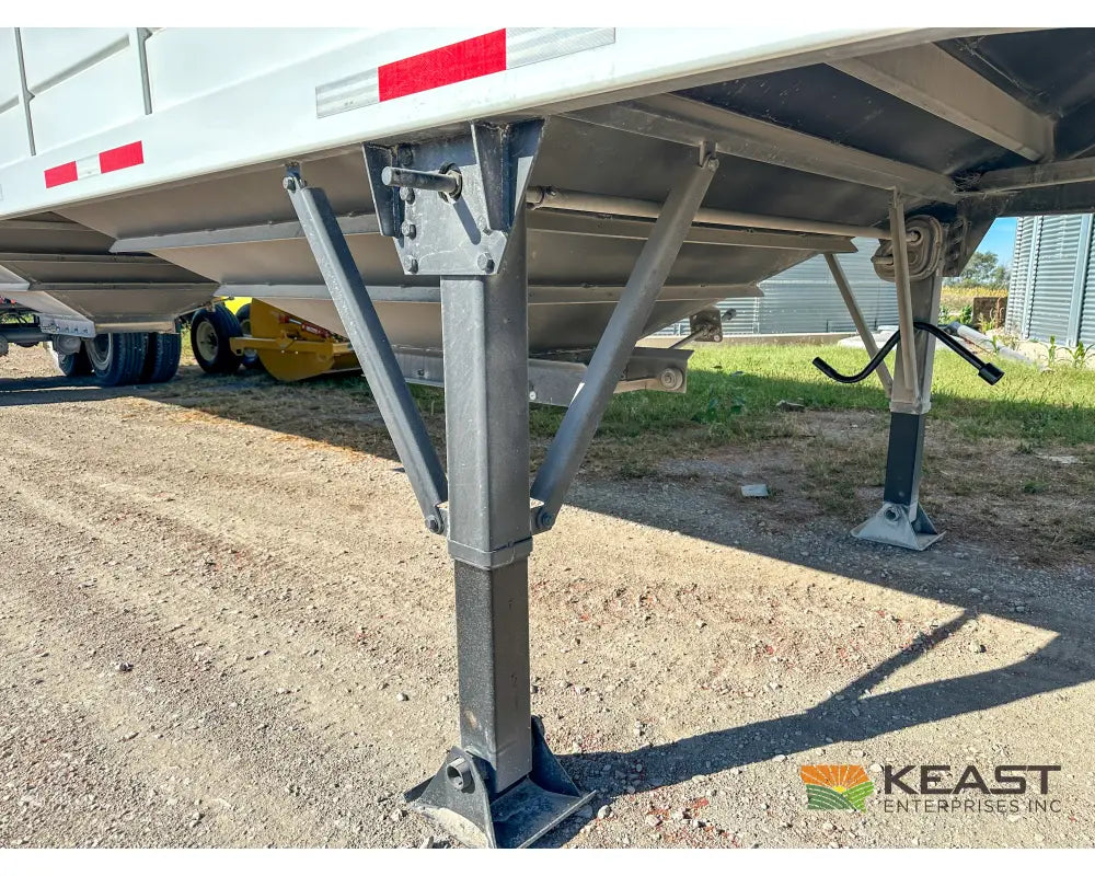 Demco 40’ Hopper Bottom Grain Trailer - 1,130 Bushel Heaped Capacity Roll Tarp Grain Trailers